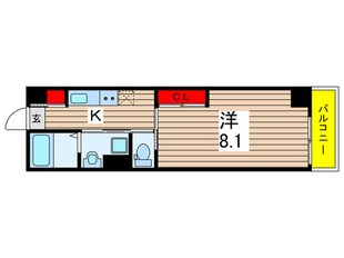 カメリア西千葉の物件間取画像